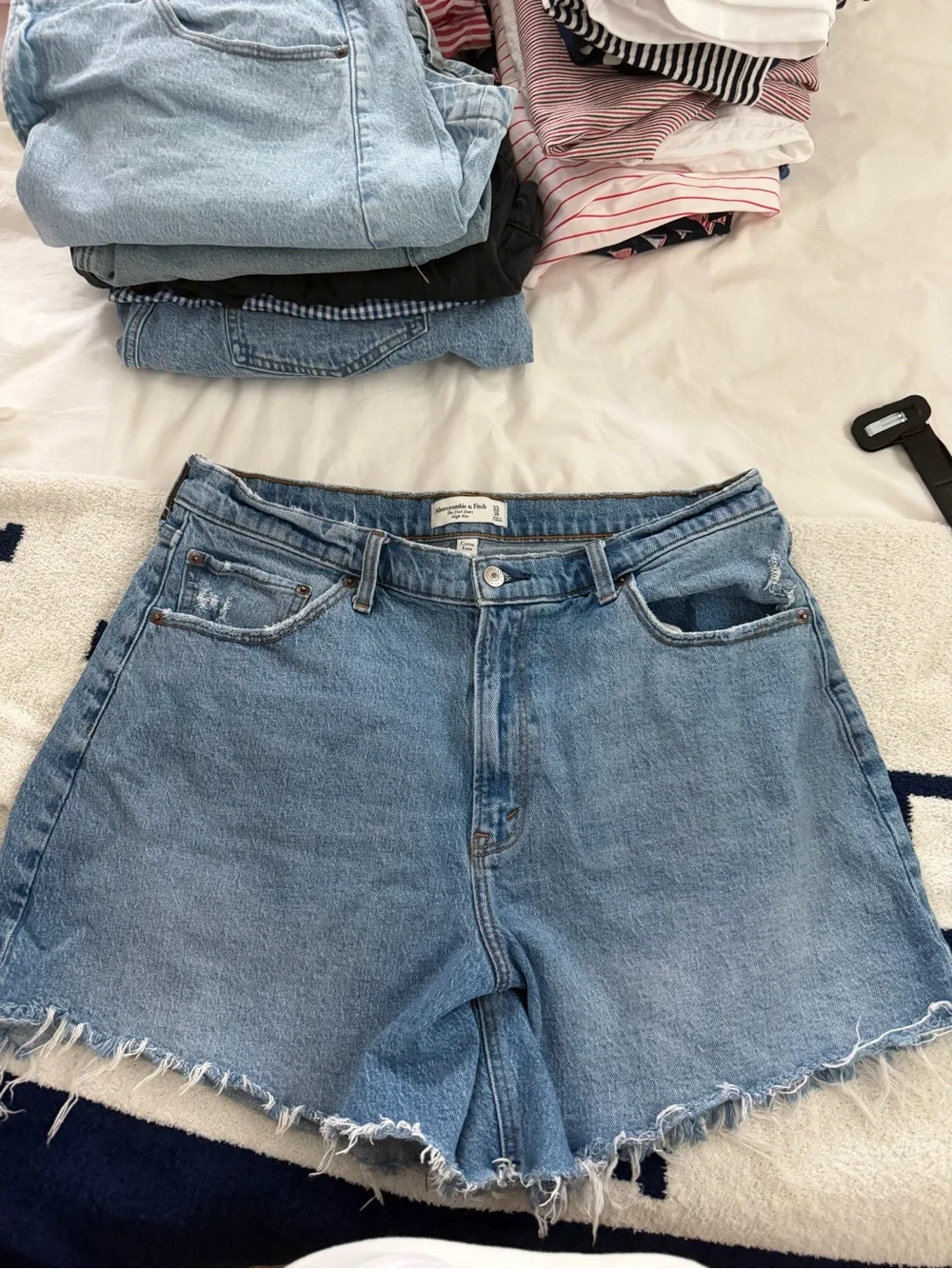 Abercrombie Denim Jean Dad Short